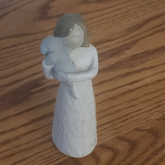 Willow Tree ~ Angel of Friendship w/ Brown puppy and 2 others. Lot of 3 - Picture 1 of 5